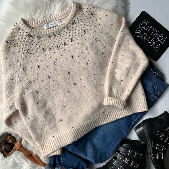 beaded knitwear
